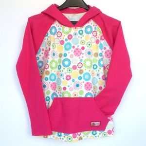 Glitter Flowers Flüdie (Flannel Hoodie)